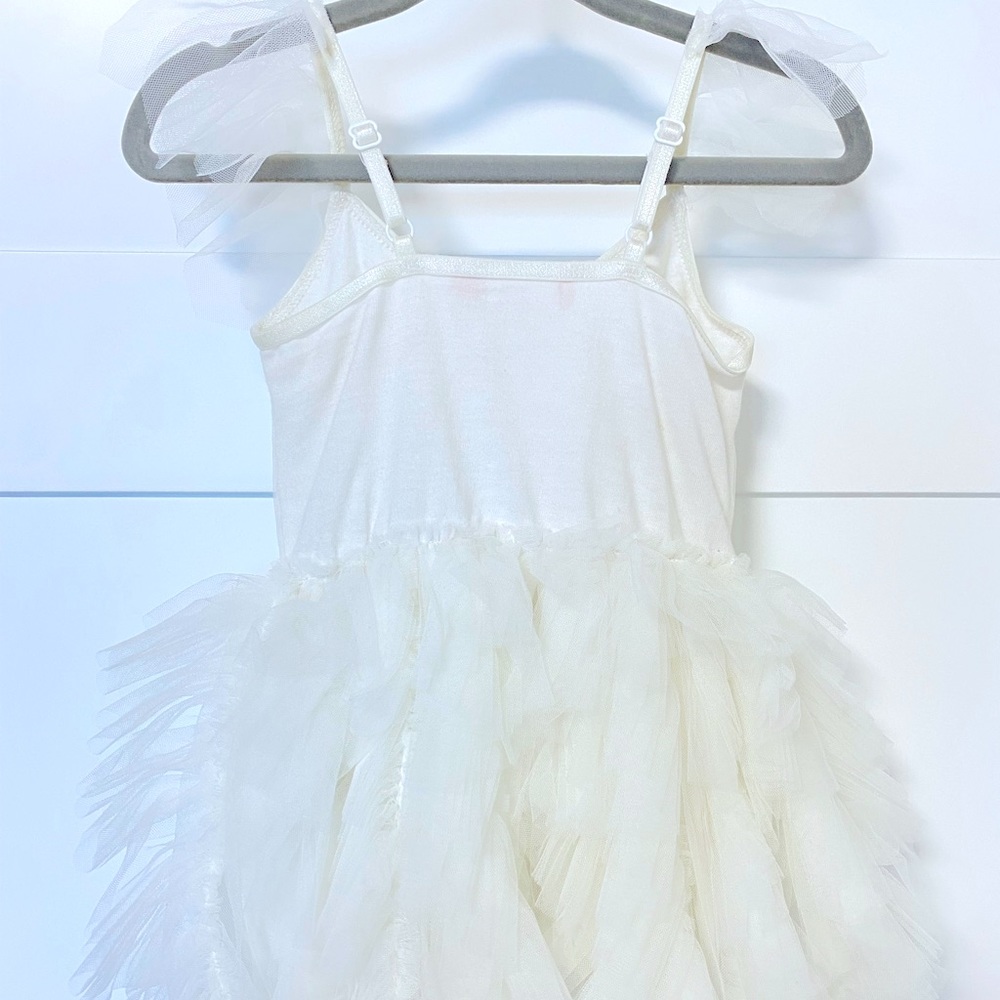 Tutu Du Monde White Sequined Tulle Dress - Picture 2 of 6